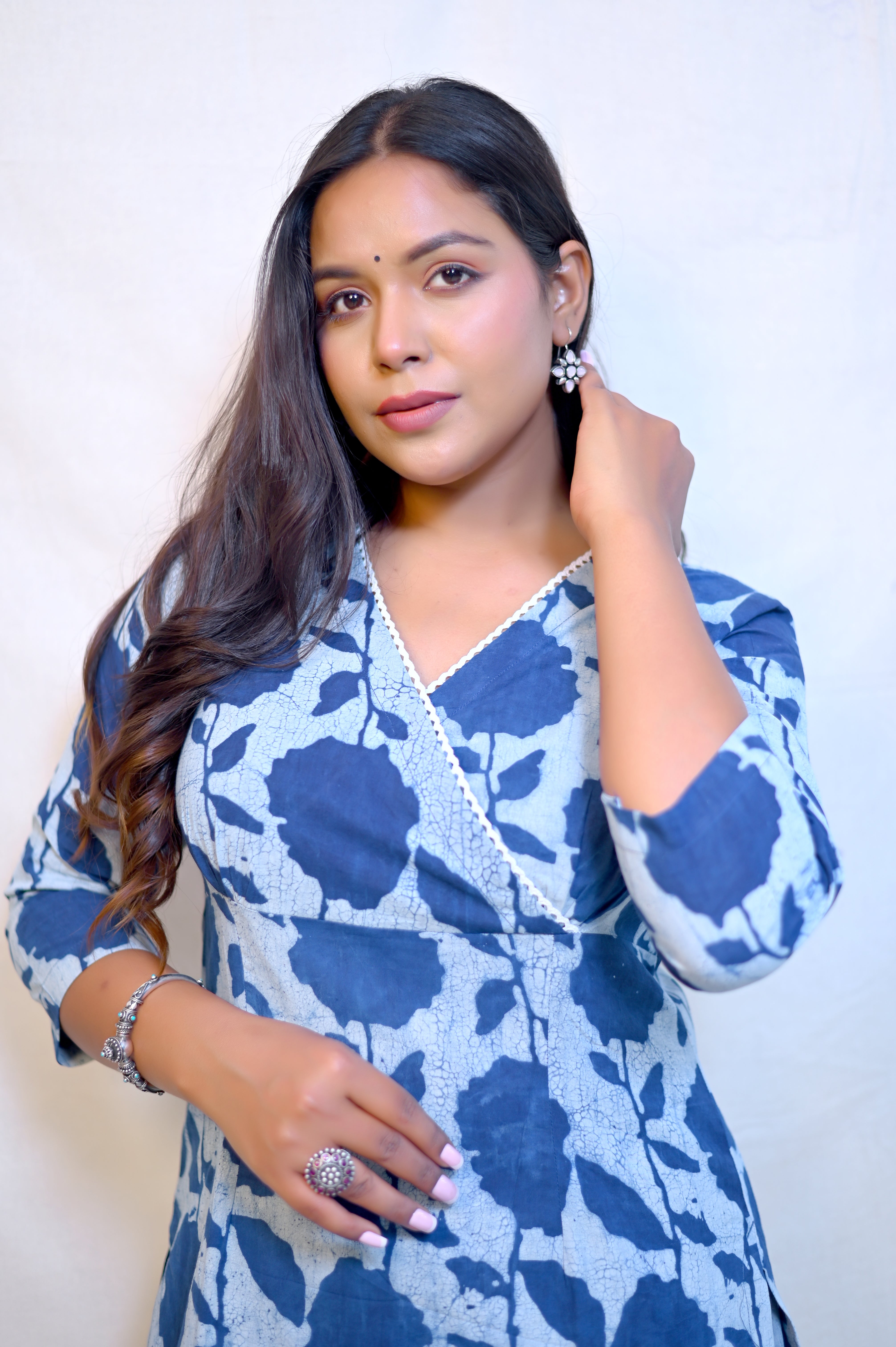 Handblock Printed Kurta With Pant